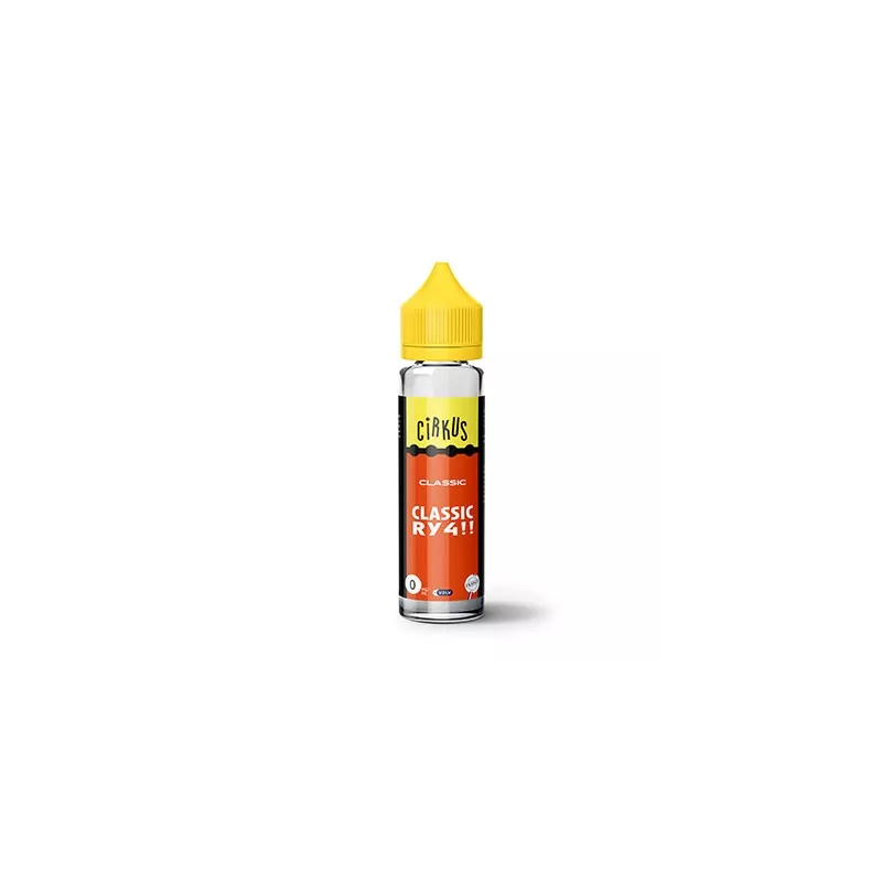 Cirkus Classic RY4 50 ml – E-liquide tabac gourmand à Neufchâteau | Chill&Vap