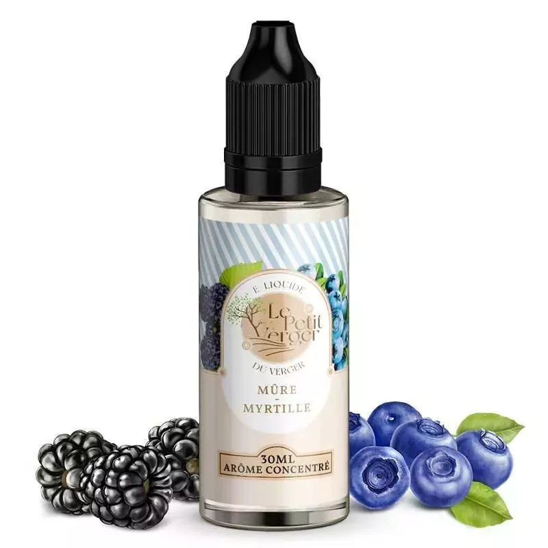 CONCENTRÉ MÛRE MYRTILLE - 30ML - LE PETIT VERGER