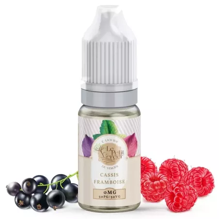 CONCENTRÉ CASSIS FRAMBOISE  - 30ML - LE PETIT VERGER